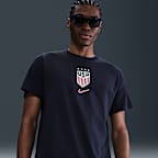 Nike USA サッカーシャツ ストライプ NIKE ナイキ サッカーシャツ 黒白 縦ストライプ スウッシュ ロゴ